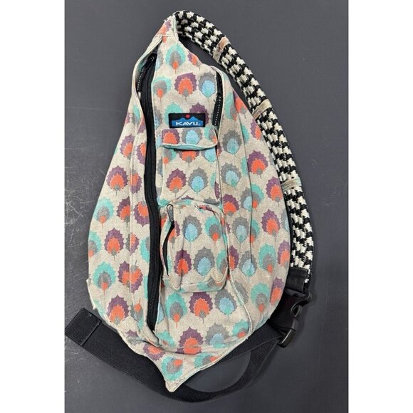 Kavu Rope Sling Crossbody Bag Animals Pack Purse Trav